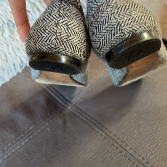 JOHNSTON & MURPHY Tweed Flat Shoes Size 7 - Picture 4 of 9